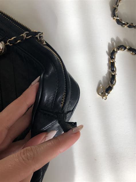 restoring antique Chanel bags